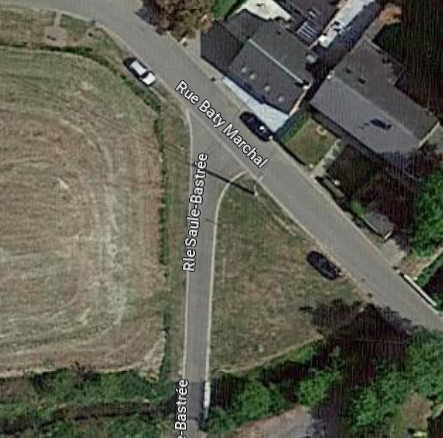 Création d'un terrain de pétanque, placement d'un BBQ et d'une balançoire sur un terrain situé au croisement de la rue du Bâty Marchal et de la ruelle Saule Bastrée à Seron
